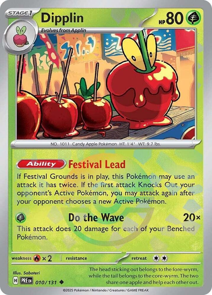 Dipplin (Poke Ball Pattern) (010/131) [SV Prismatic Evolutions]
