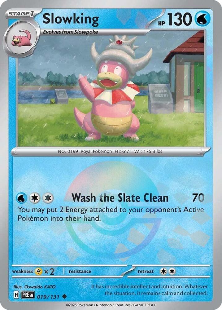 Slowking (Poke Ball Pattern) (019/131) [SV Prismatic Evolutions]