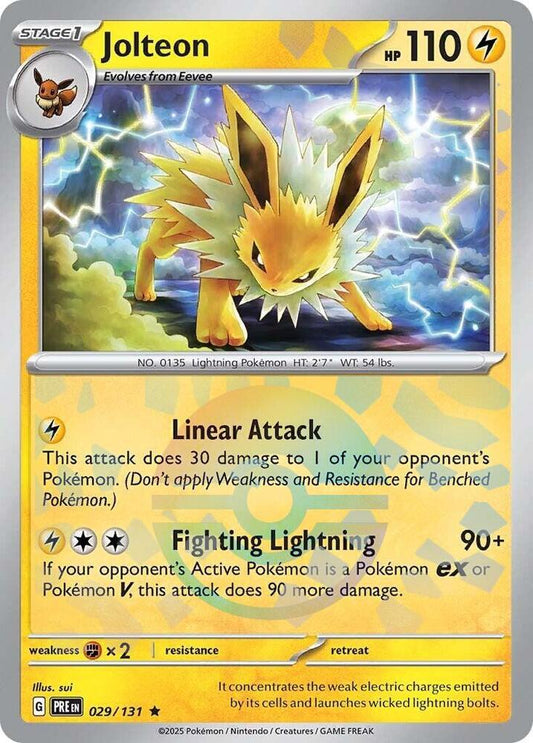 Jolteon (Poke Ball Pattern) (029/131) [SV Prismatic Evolutions]