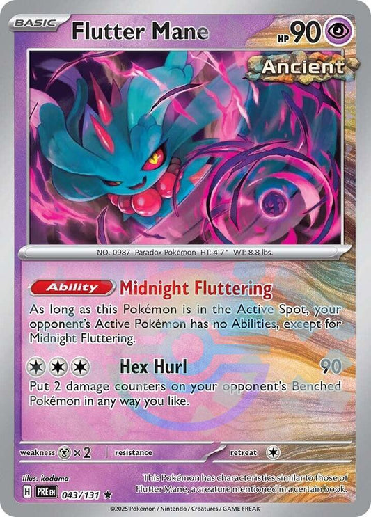 Flutter Mane (Poke Ball Pattern) (043/131) [SV Prismatic Evolutions]