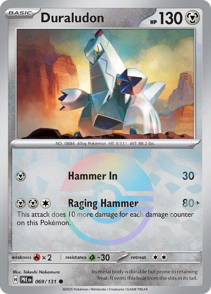 Duraludon (Poke Ball Pattern) (069/131) [SV Prismatic Evolutions]
