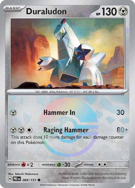 Duraludon (Poke Ball Pattern) (069/131) [SV Prismatic Evolutions]