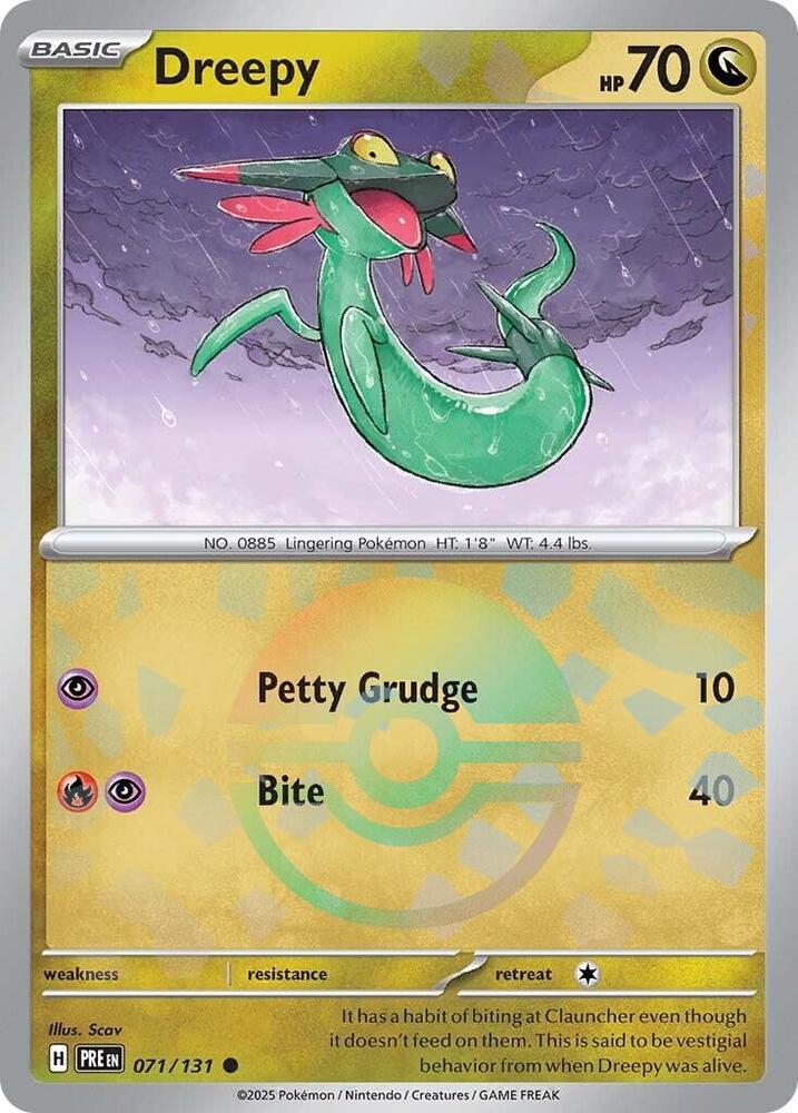 Dreepy (Poke Ball Pattern) (071/131) [SV Prismatic Evolutions]