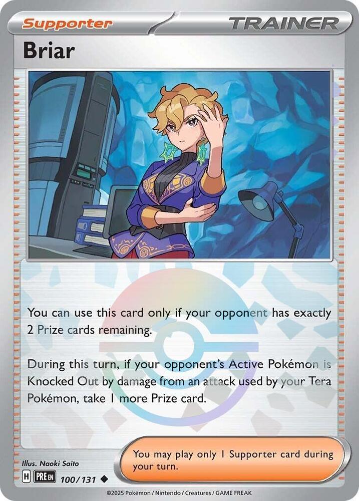 Briar (Poke Ball Pattern) (100/131) [SV Prismatic Evolutions]