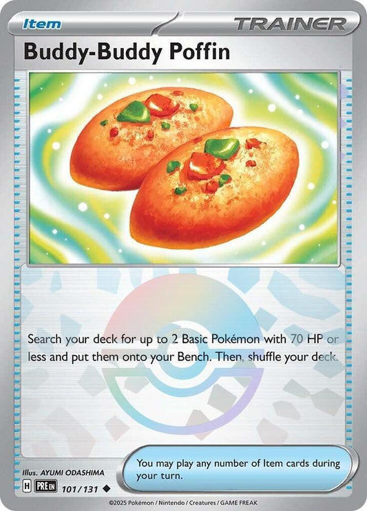 Buddy-Buddy Poffin (Poke Ball Pattern) (101/131) [SV Prismatic Evolutions]