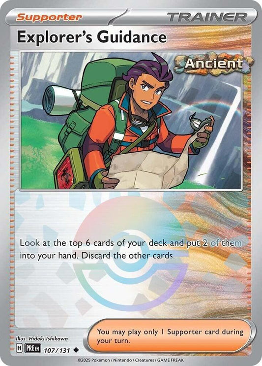 Explorer's Guidance (Poke Ball Pattern) (107/131) [SV Prismatic Evolutions]