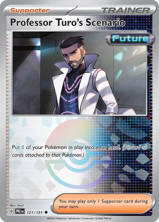 Professor Turo's Scenario (Poke Ball Pattern) (121/131) [SV Prismatic Evolutions]