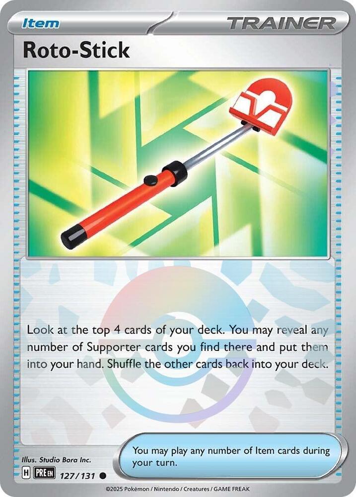 Roto-Stick (Poke Ball Pattern) (127/131) [SV Prismatic Evolutions]