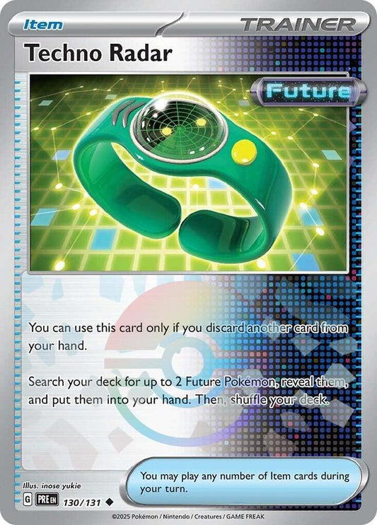 Techno Radar (Poke Ball Pattern) (130/131) [SV Prismatic Evolutions]