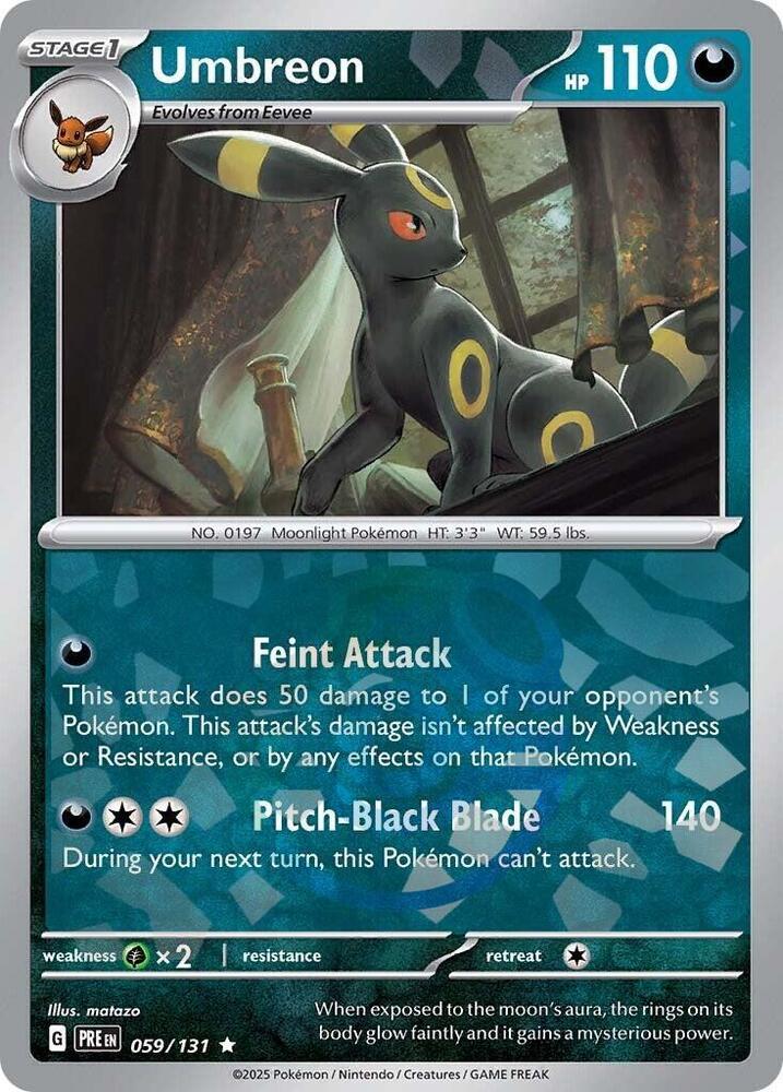 Umbreon (Master Ball Pattern) (059/131) [SV Prismatic Evolutions]