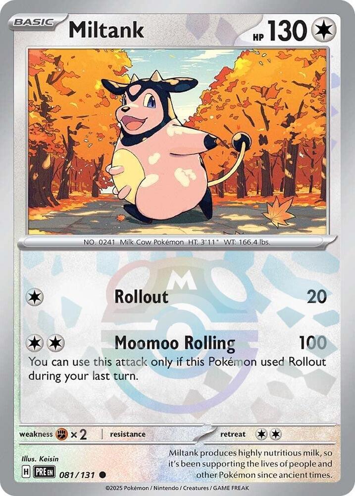 Miltank (Master Ball Pattern) (081/131) [SV Prismatic Evolutions]