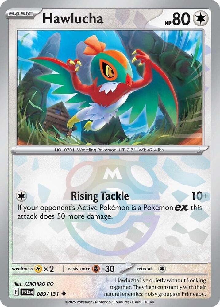 Hawlucha (Master Ball Pattern) (089/131) [SV Prismatic Evolutions]