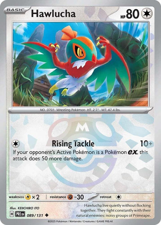 Hawlucha (Master Ball Pattern) (089/131) [SV Prismatic Evolutions]