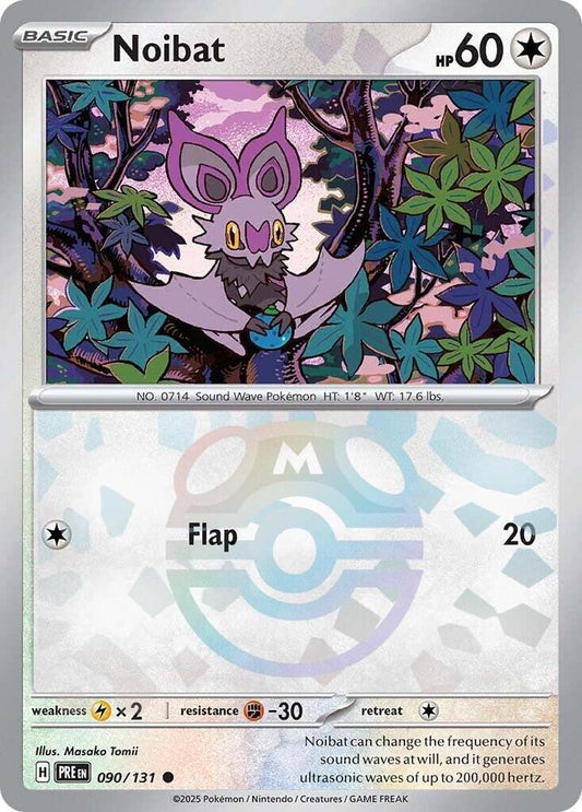 Noibat (Master Ball Pattern) (090/131) [SV Prismatic Evolutions]