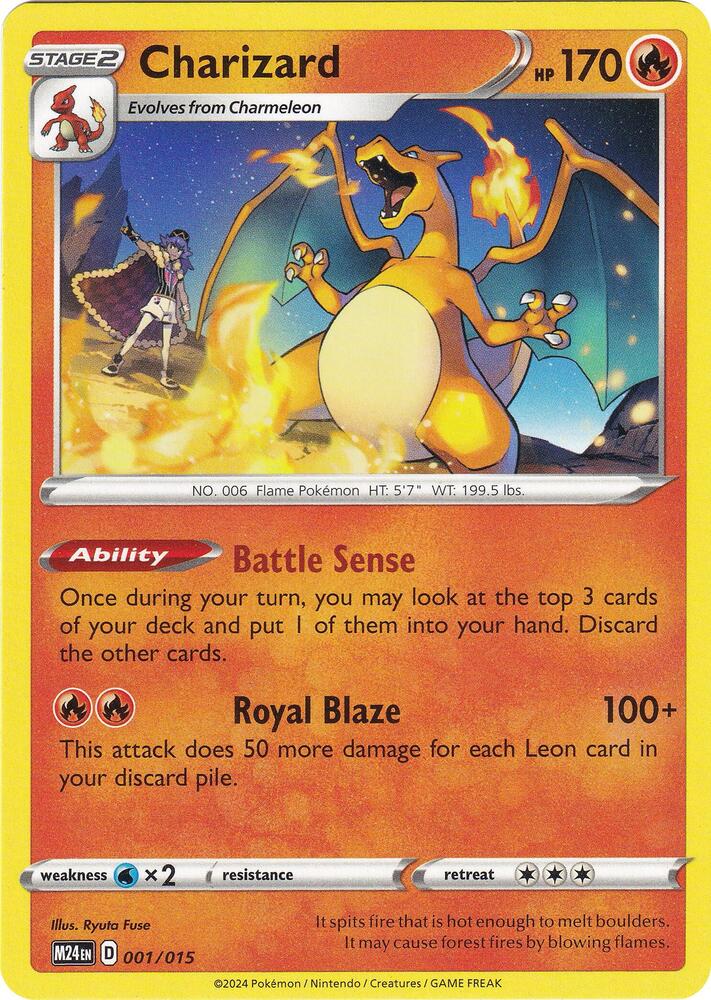 Charizard (001/015) [McDonalds Promos 2024]
