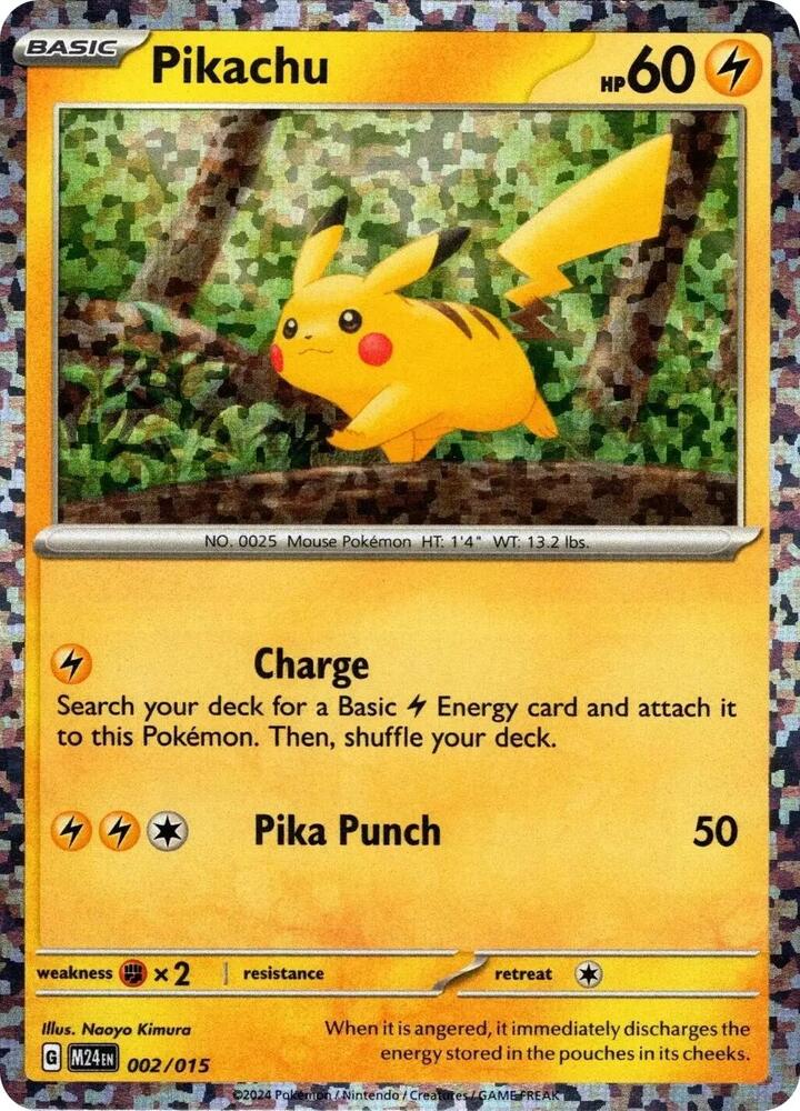 Pikachu (002/015) [McDonalds Promos 2024]