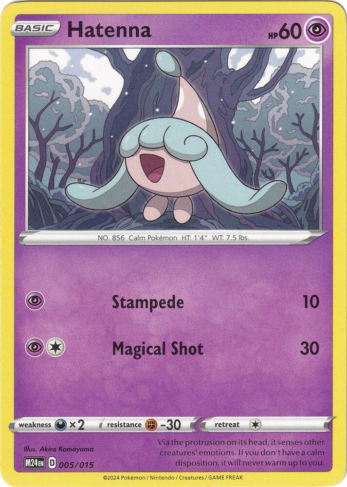 Hatenna (005/015) [McDonalds Promos 2024]