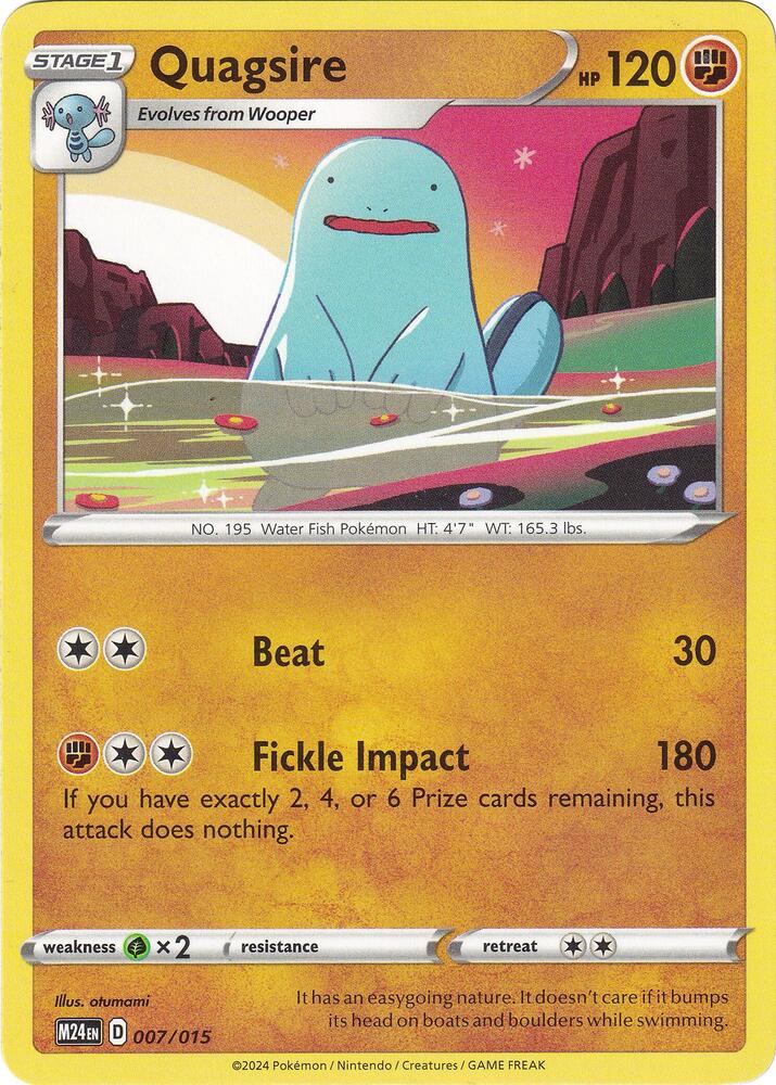 Quagsire (007/015) [McDonalds Promos 2024]