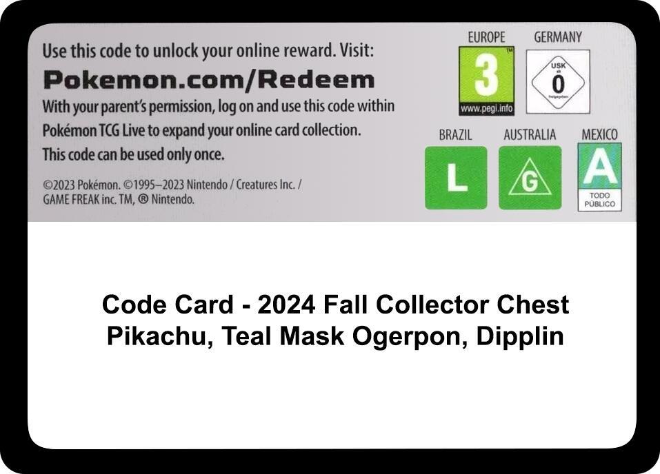Code Card - Fall 2024 Collector Chest [Miscellaneous Cards and Products]