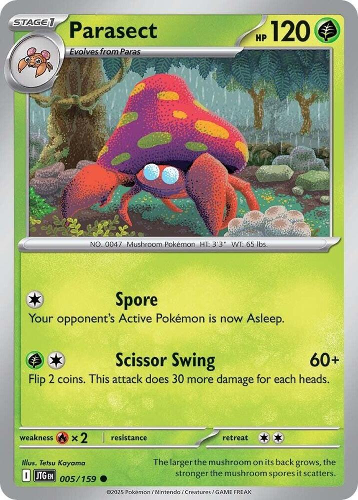 Parasect (005/159) [SV09 Journey Together]