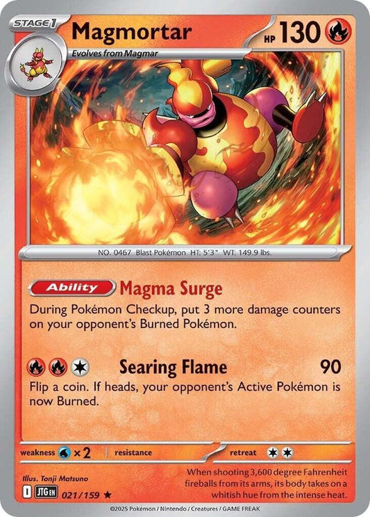 Magmortar (021/159) [SV09 Journey Together]
