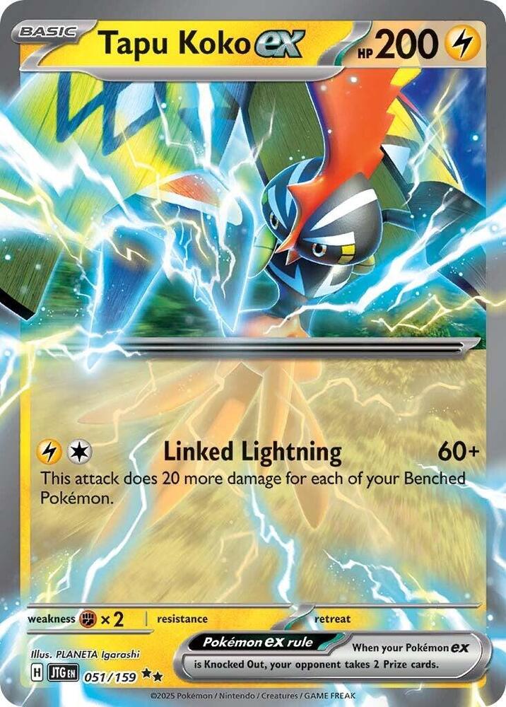 Tapu Koko ex (051/159) [SV09 Journey Together]
