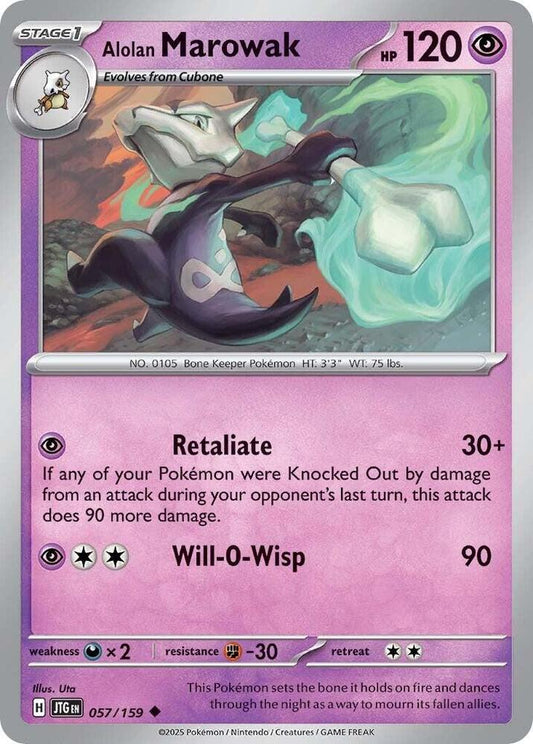 Alolan Marowak (057/159) [SV09 Journey Together]