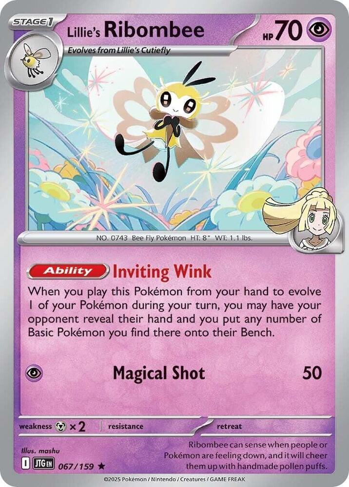 Lillie's Ribombee - 067/159 [SV09 Journey Together]
