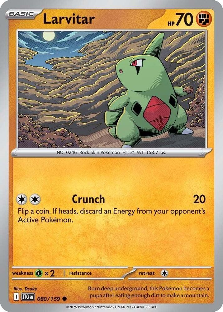 Larvitar (080/159) [SV09 Journey Together]