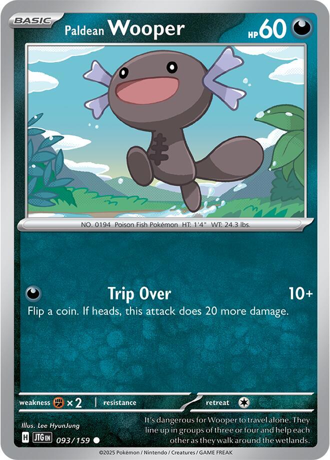 Paldean Wooper (093/159) [SV09 Journey Together]