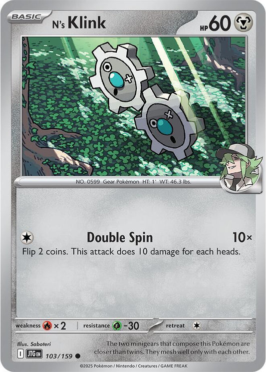 N's Klink (103/159) [SV09 Journey Together]