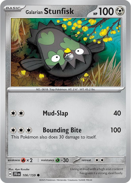 Galarian Stunfisk (106/159) [SV09 Journey Together]
