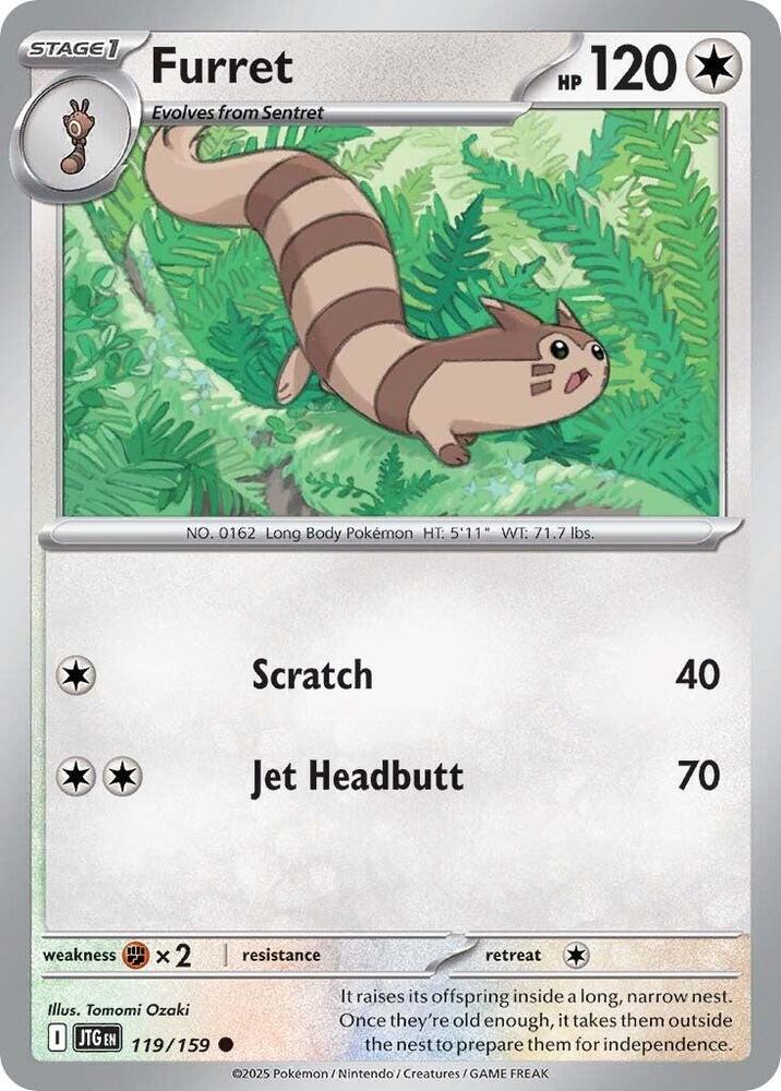 Furret - 119/159 [SV09 Journey Together]