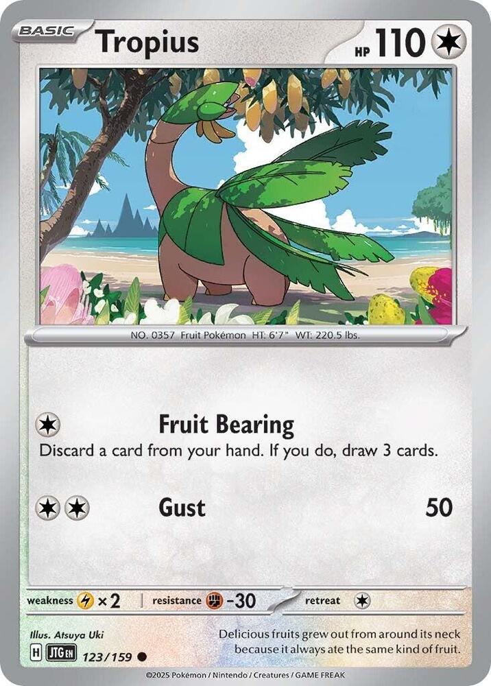 Tropius (123/159) [SV09 Journey Together]