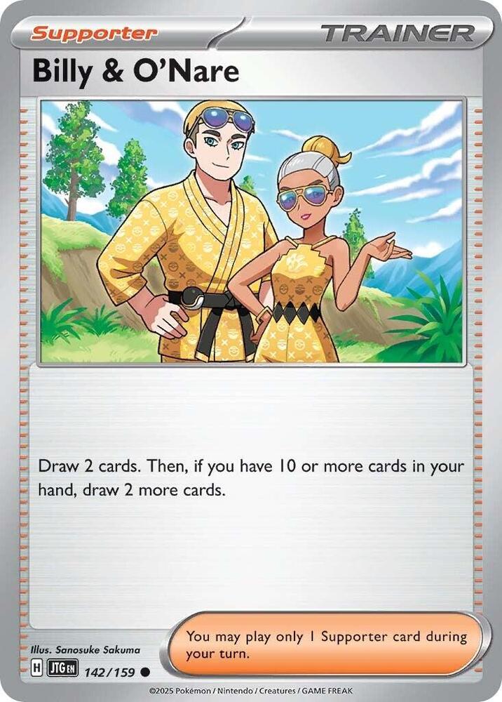 Billy & O'Nare (142/159) [SV09 Journey Together]