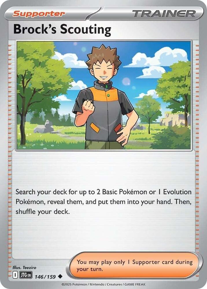 Brock's Scouting - 146/159 [SV09 Journey Together]