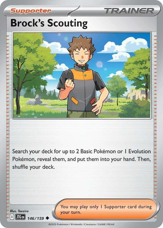 Brock's Scouting - 146/159 [SV09 Journey Together]