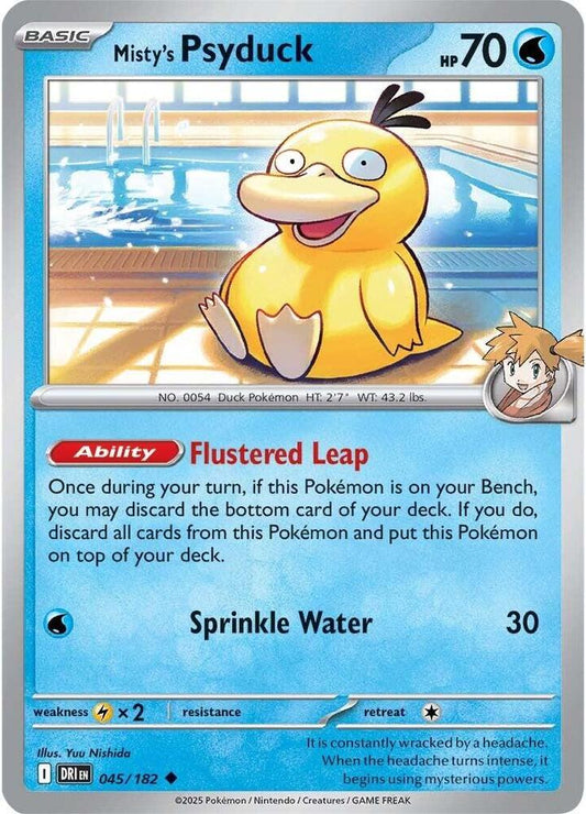 Misty's Psyduck (045/182) [SV10: Destined Rivals]