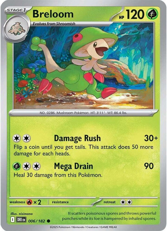 Breloom (006/182) [SV10: Destined Rivals]