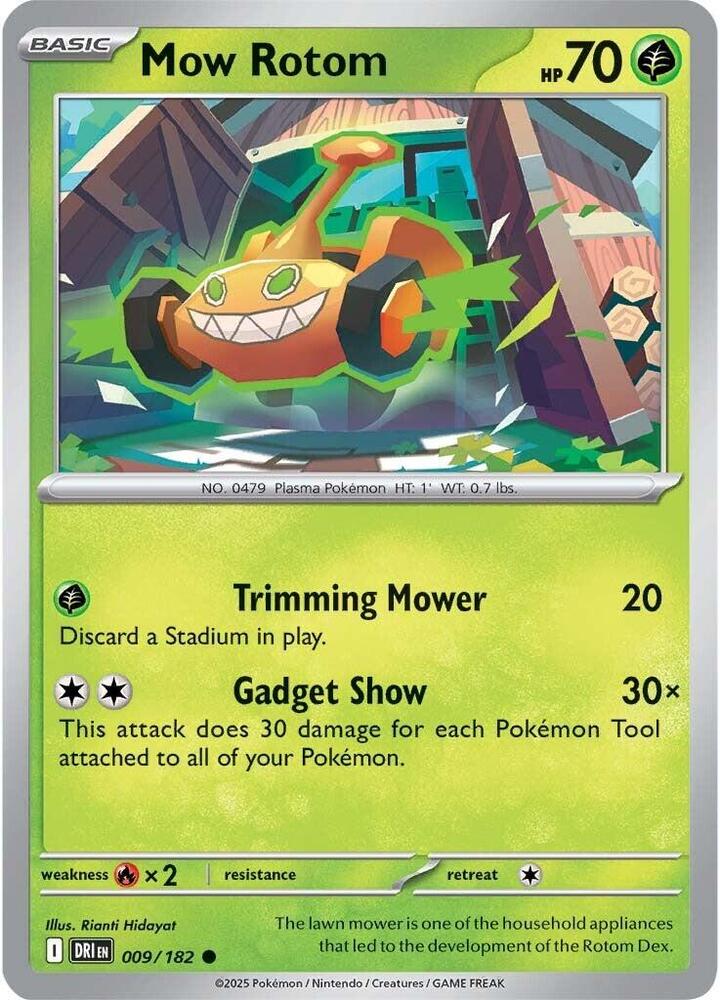 Mow Rotom (009/182) [SV10: Destined Rivals]