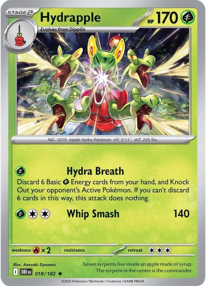 Hydrapple - 018/182 [SV10: Destined Rivals]