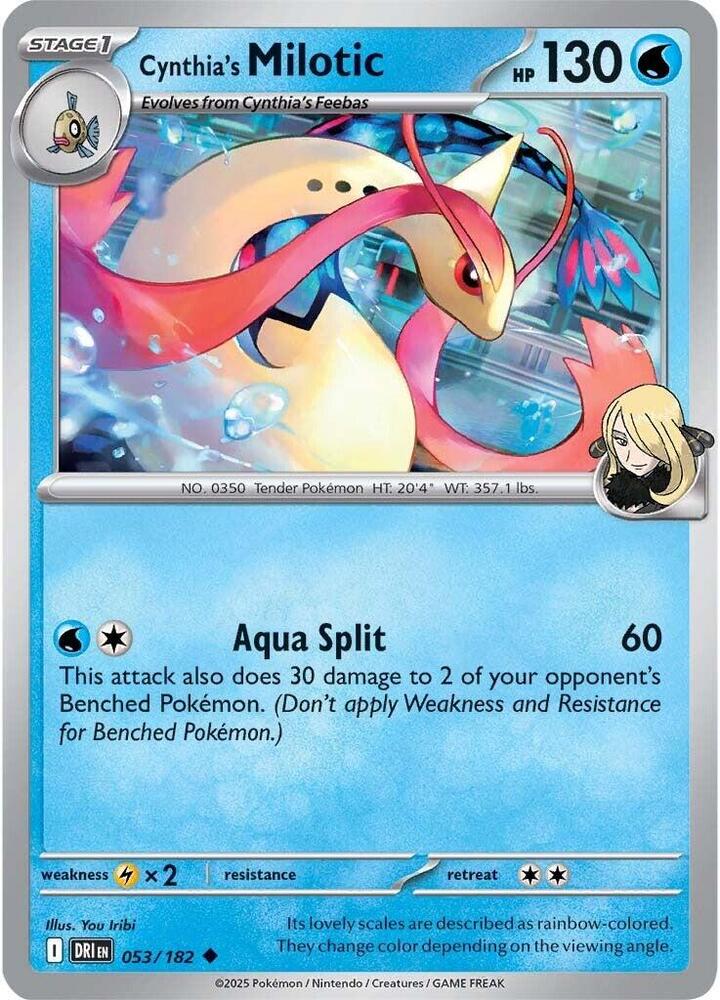 Cynthia's Milotic (053/182) [SV10: Destined Rivals]
