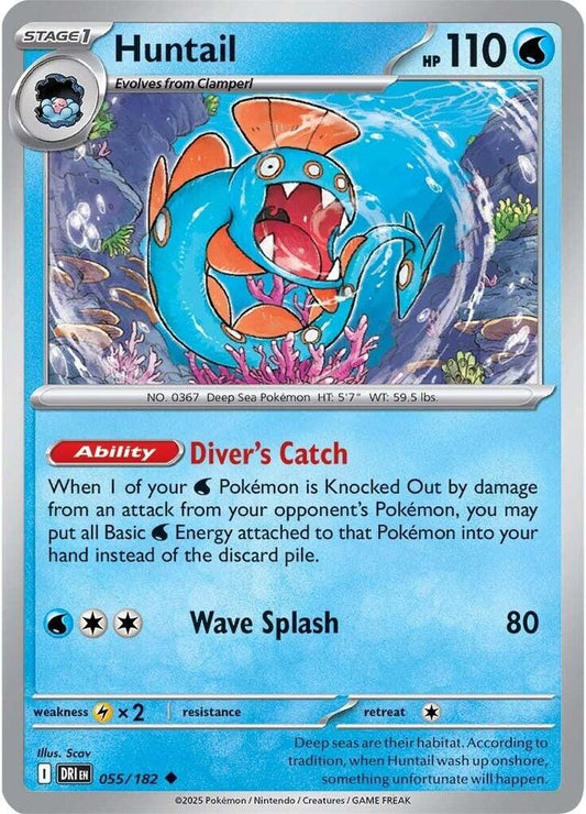 Huntail (055/182) [SV10: Destined Rivals]