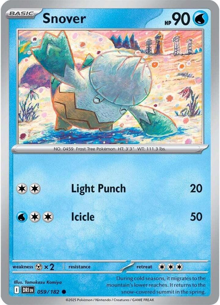 Snover (059/182) [SV10: Destined Rivals]