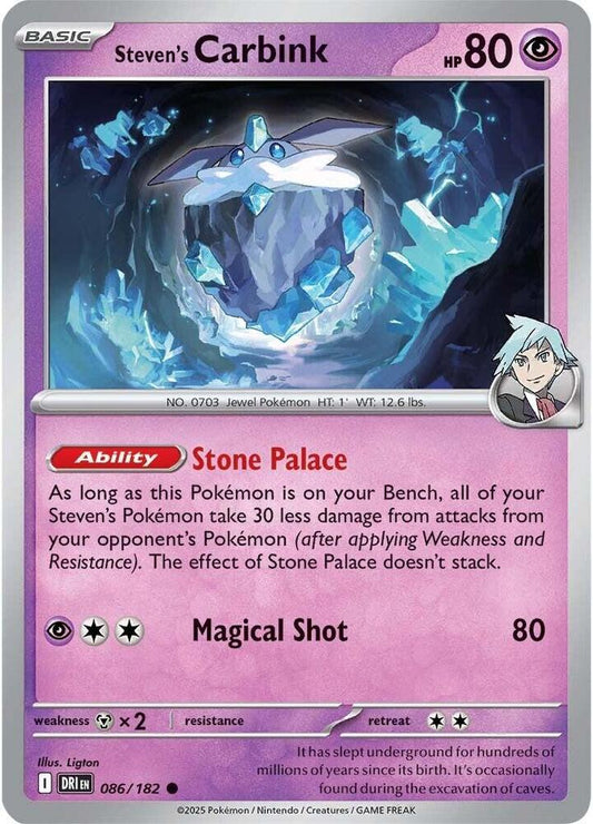 Steven's Carbink (086/182) [SV10: Destined Rivals]