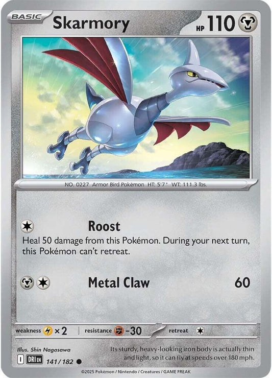 Skarmory (141/182) [SV10: Destined Rivals]