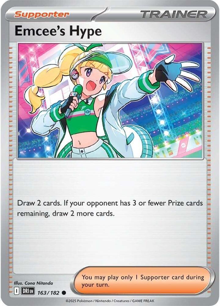 Emcee's Hype - 163/182 [SV10: Destined Rivals]