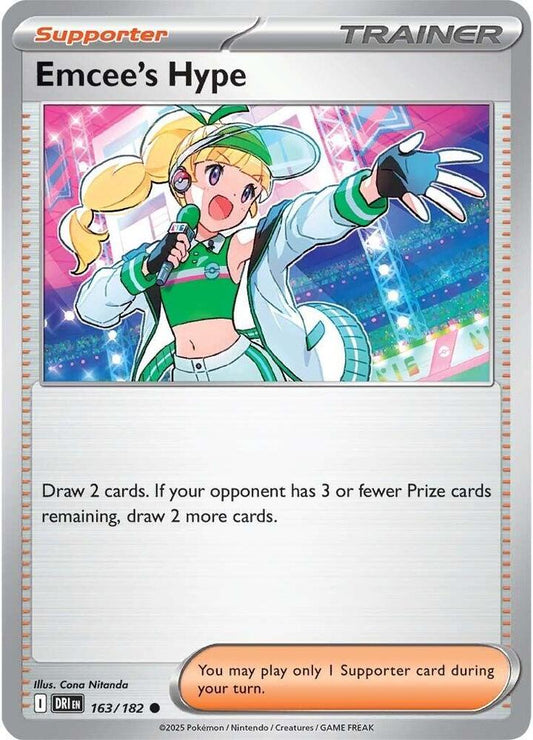 Emcee's Hype - 163/182 [SV10: Destined Rivals]