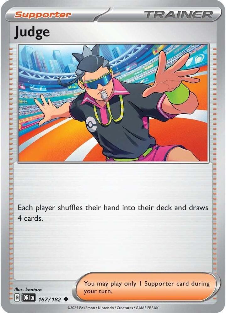 Judge - 167/182 [SV10: Destined Rivals]