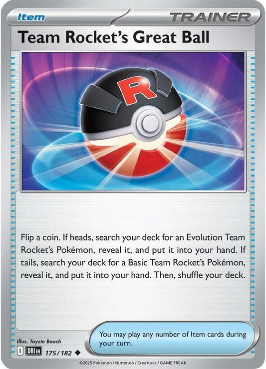 Team Rocket's Great Ball (175/182) [SV10: Destined Rivals]